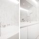Modernt badrum i marmor