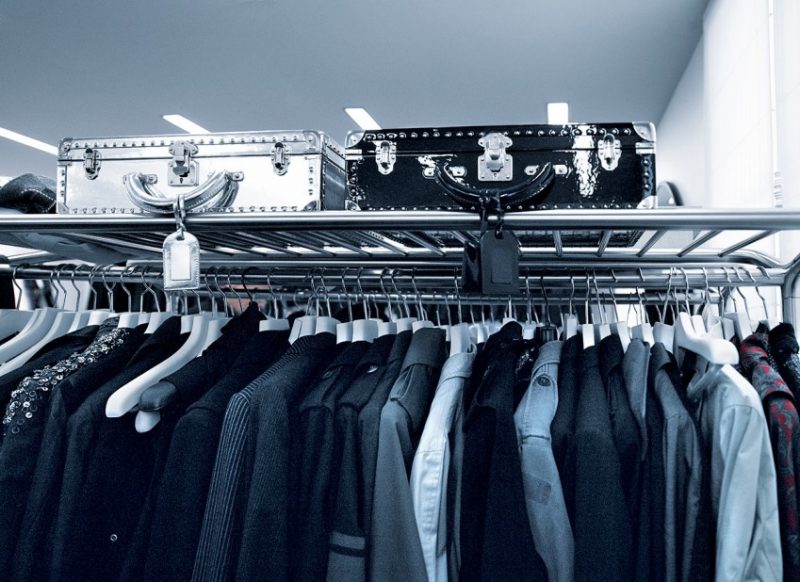 Badrumsinspiration - Walking closet hemma hos Karl Lagerfeld i Paris