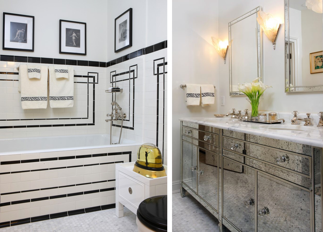 Badrumsinspiration - badrum inspiration artdeco bathroom jessica lagrange badrumsdrömmar feature