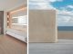 Badrumsinspiration - badrum inspiration minimalism betong trä spegelskåp architect John Pawson badrumsdrömmar feature