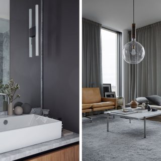 Badrumsinspiration - continental apartments badrum carrara grey badrumsdrommar feature