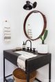 Badrumsinspiration - badrum efter small bathroom after badrumsrenovering tvattstall benstallning amber interior design foto tessa neustadt badrumsdrommar 2