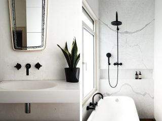 Badrumsinspiration - badrum inspiration marmor statuarietto bathroom jvr apartment arkitekt dieter vander velpen foto patricia goijens badrumsdrommar feature