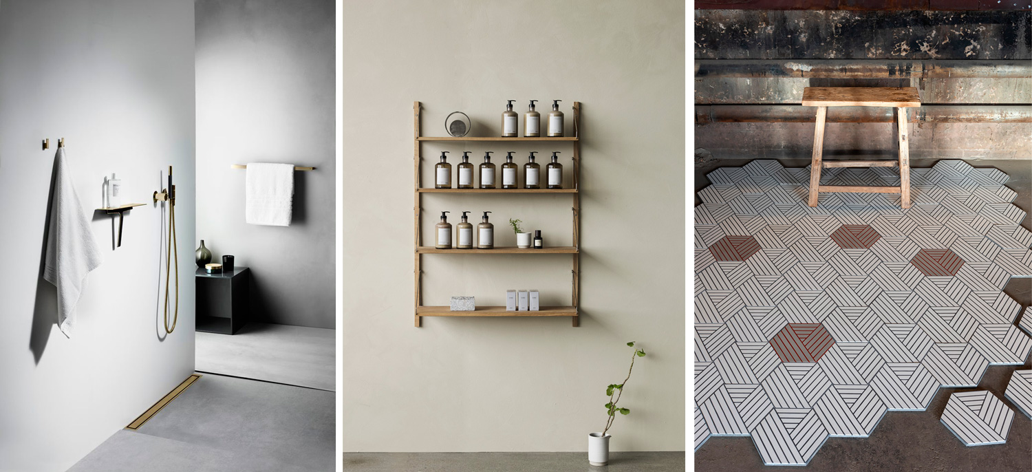 Badrumsnyheter 2019 och badrumsinspiration från Unidrain Frama Marrakech Design