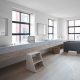 badrumsinspiration minimalistiskt badrum onsen japanskt bad carrara tvattstall dinesen golv penthouse manhattan jill dienst john pawson foto anthony cotsifas via ad badrumsdrommar