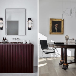 badrumsinspiration modernt badrum inspiration burgundy badrumsmobel calacatta marmor viola art deco dining table palos verdes estate mandy graham foto jasper carlberg badrumsdrommar