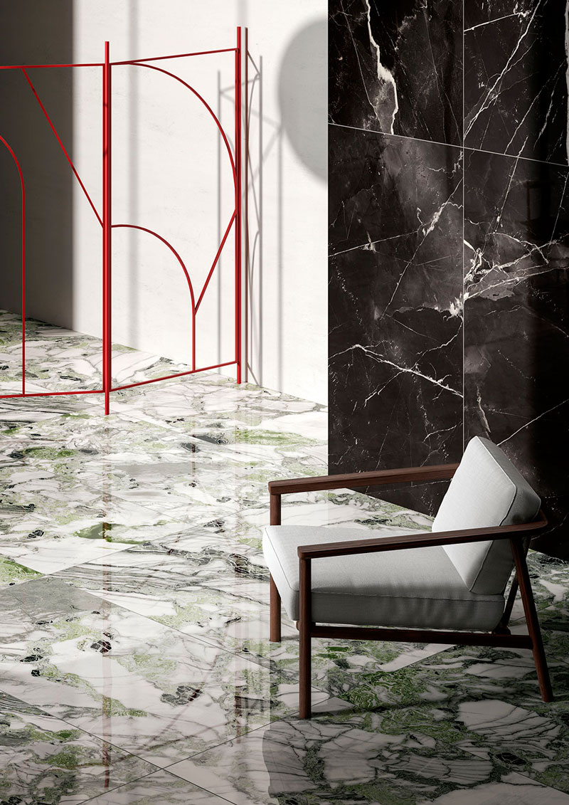 fioranese ceramica kakelspecialisten sound of marbles gron marmor svart marmor badrumsnyheter badrumsdrommar