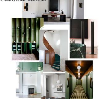 badrumsdrommar funkis inspiration kontor moodboard sage green oak marble alvar aalto nicolas schuybroek scott scott architects