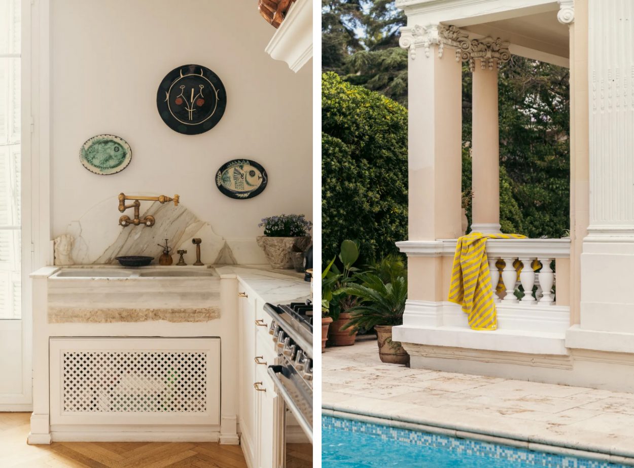 badrumsinspiration badrum inspiration köksinspo villa belle epoque pool hus nice riviera frankrike foto thesocialitefamily badrumsdrömmar