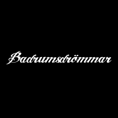 Badrumsinspiration - svart logo för Badrumsdrömmar