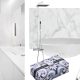Badrumsinspiration - Skapa stilen med vit marmor