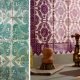 Badrumsinspiration - badrum inspiration green purple azulejo tiles badrumsdrommar feature