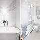 Badrumsinspiration - badrum inspiration stora plattor i litet badrum tips att tänka på badrumsdrömmar