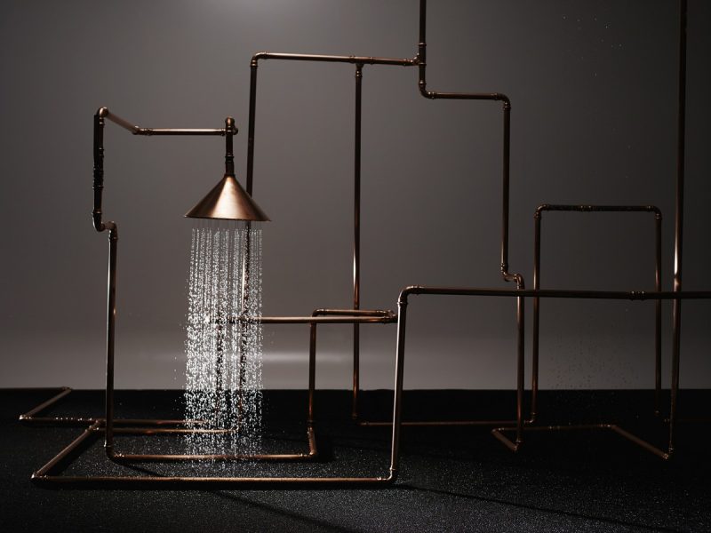 Badrumsinspiration - Front Design skapar dusch för WaterDream för Axor och Hansgrohe