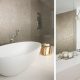 Badrumsinspiration - badrum inspiration metallic mosaik parlemor elegant park avenue duplex badrumsdrommar feature