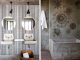 Våtrumstapet från italienska Wall & Deco är vad vi vill ha i badrummet!