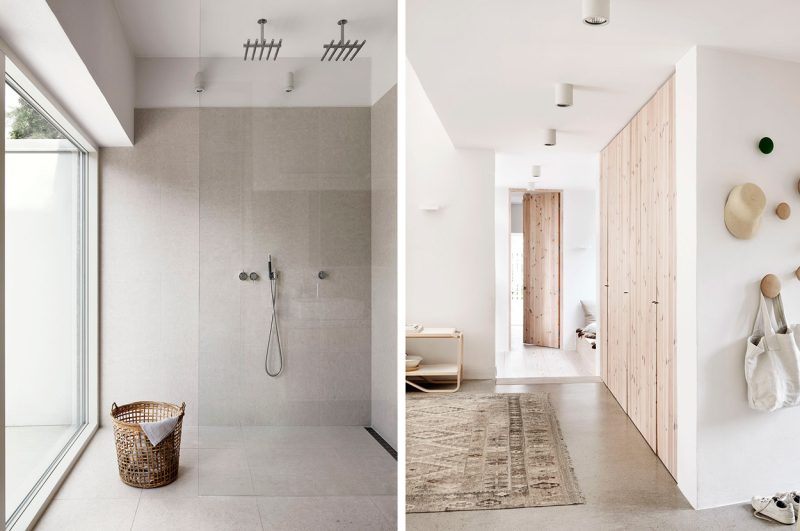 Badrumsinspiration - badrum inspiration dusch bathroom luxury shower sand ljust varmt foto Petra Bindel via elle decoration badrumsdrömmar feature