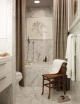 Badrumsinspiration - badrum inspiration bathroom klassiskt marmor badkar carrara new hamptons new england barrykingdesigns badrumsdrömmar 1