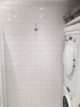badrumsinspiration klassiskt badrum sekelskifte tal halvforband tvattmaskin tvattpelare hemma hos andreas helsingborg badrumsdrommar