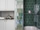 Badrumsinspiration - badrum inspiration grönt kakel 15x15 platsbyggd badrumsmöbel dusch odengatan 92 per jansson badrumsdrömmar 2