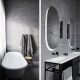 Badrumsinspiration - badrum inspiration modernt industriellt grått svarta duschväggar main ridge architect studio griffith foto sharyn cairns badrumsdrommar feature