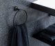 duravit starck t towel ring black matt badrumsnyheter badrumsdrommar