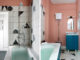 badrumsinspiration rosa badrum litet badrum inbyggt badkar carrara hogspolande toalett hemma hos beata heuman foto simon brown badrumsdrommar